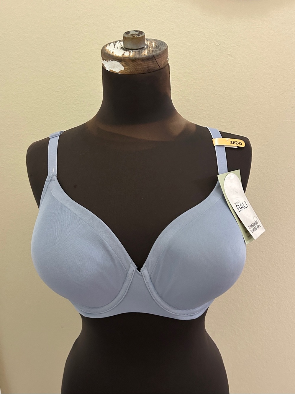 Beauty by Bali Underwire T-Shirt Bra DFB169 Full Coverage - Size 38DDD - NEW